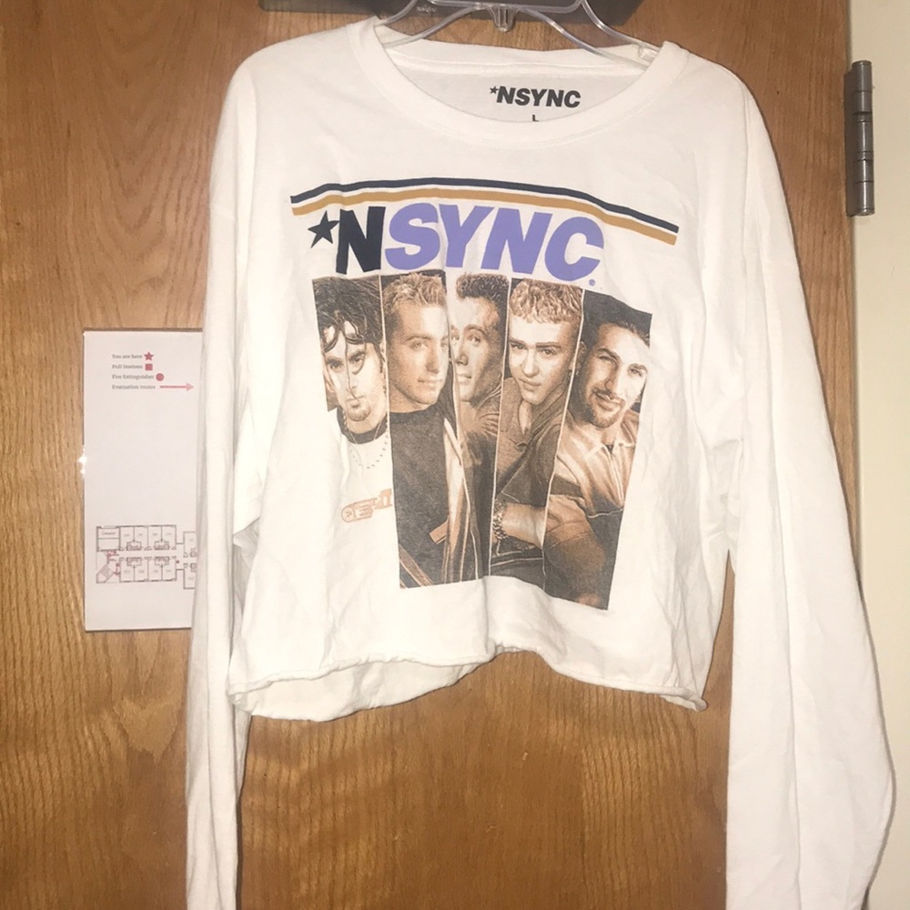 *NSYNC Crop Long Sleeve